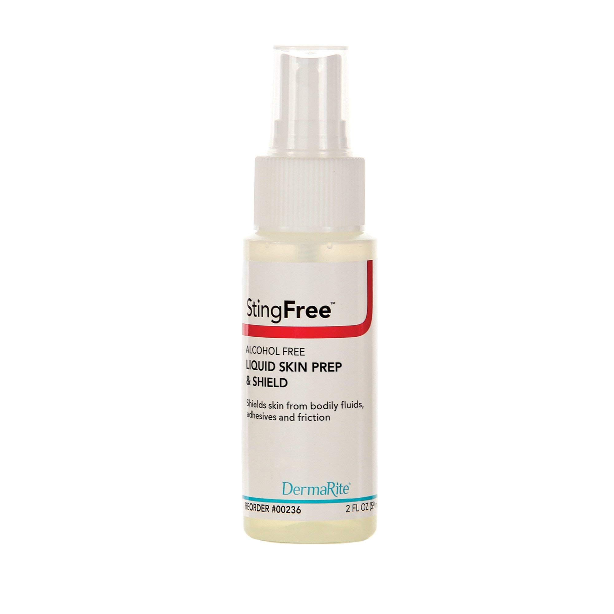 Frasco De Spray Para Preparação Da Pele Dermarite Stingfree 60 Ml