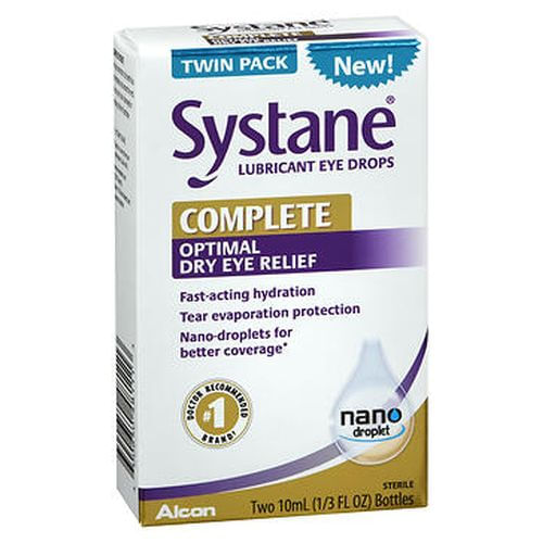 Systane Complete Optimal Dry Eye Lubricant Eye Gotas 20 Ml Por Systane