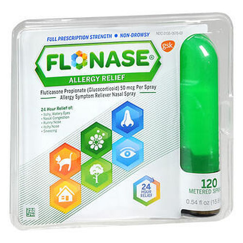 Alívio Da Alergia À Flonase 1 Cada Da Novartis Consm Hlth Inc (pacote Com 2)