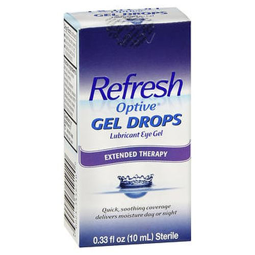 Lubrificante Refresh Optive Gel Drops 10 Ml Da Refresh (pacote Com 2)
