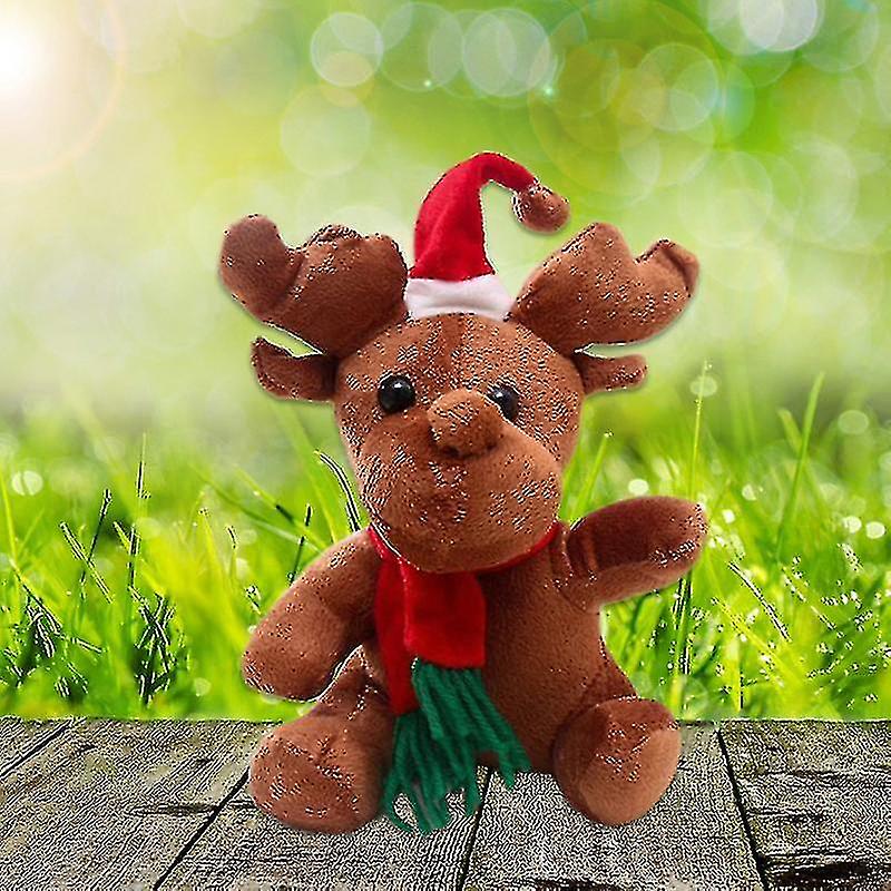 Rena Recheada Boneca De Pelúcia Brinquedo Com Música Cartoon Adorável