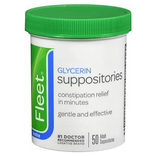 Supositórios Adultos Glicerina Para Frota 50 Unid. - Pack 2