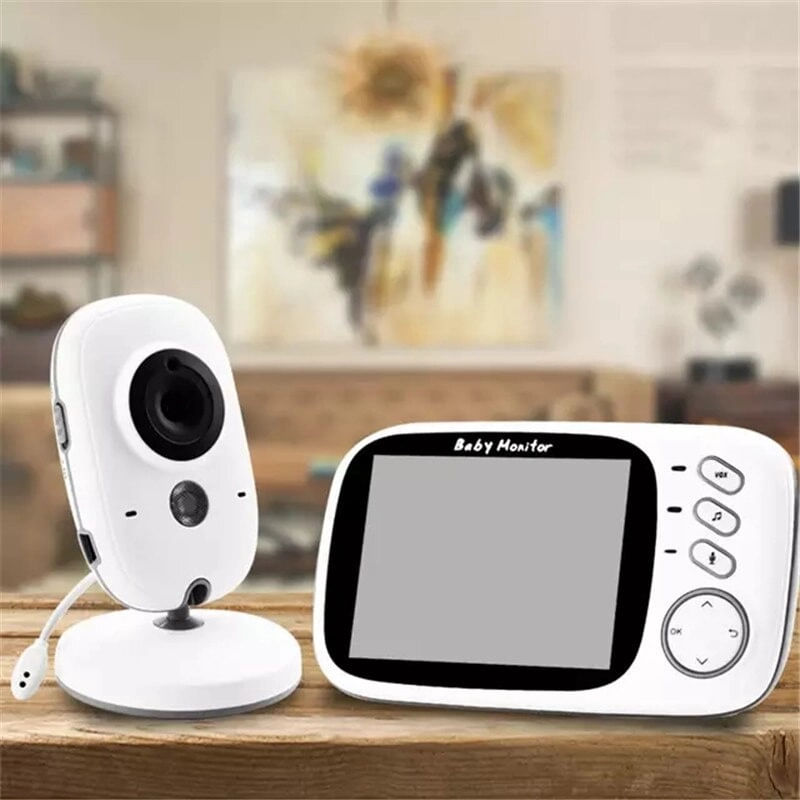 Monitor Bebê Sem Fio 3.2 Visão Noturna E Sensor Temperatura