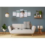 Quadro Decorativo em Mosaico Base MDF Personalizado com sua Imagem Presente Facil instalação Sem Furar Não Desbota