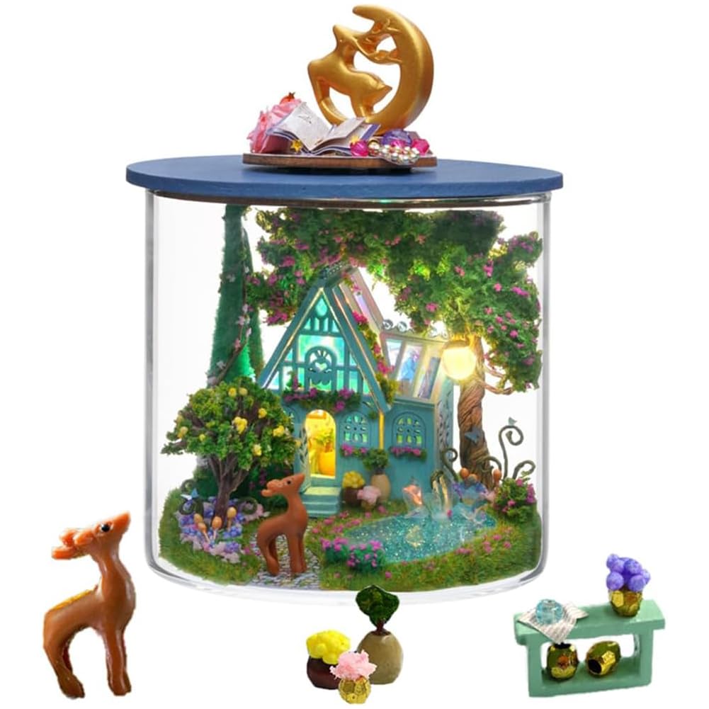 Série De Garrafas De Sonho Em Miniatura Dollhouse Topbsfarny Diy