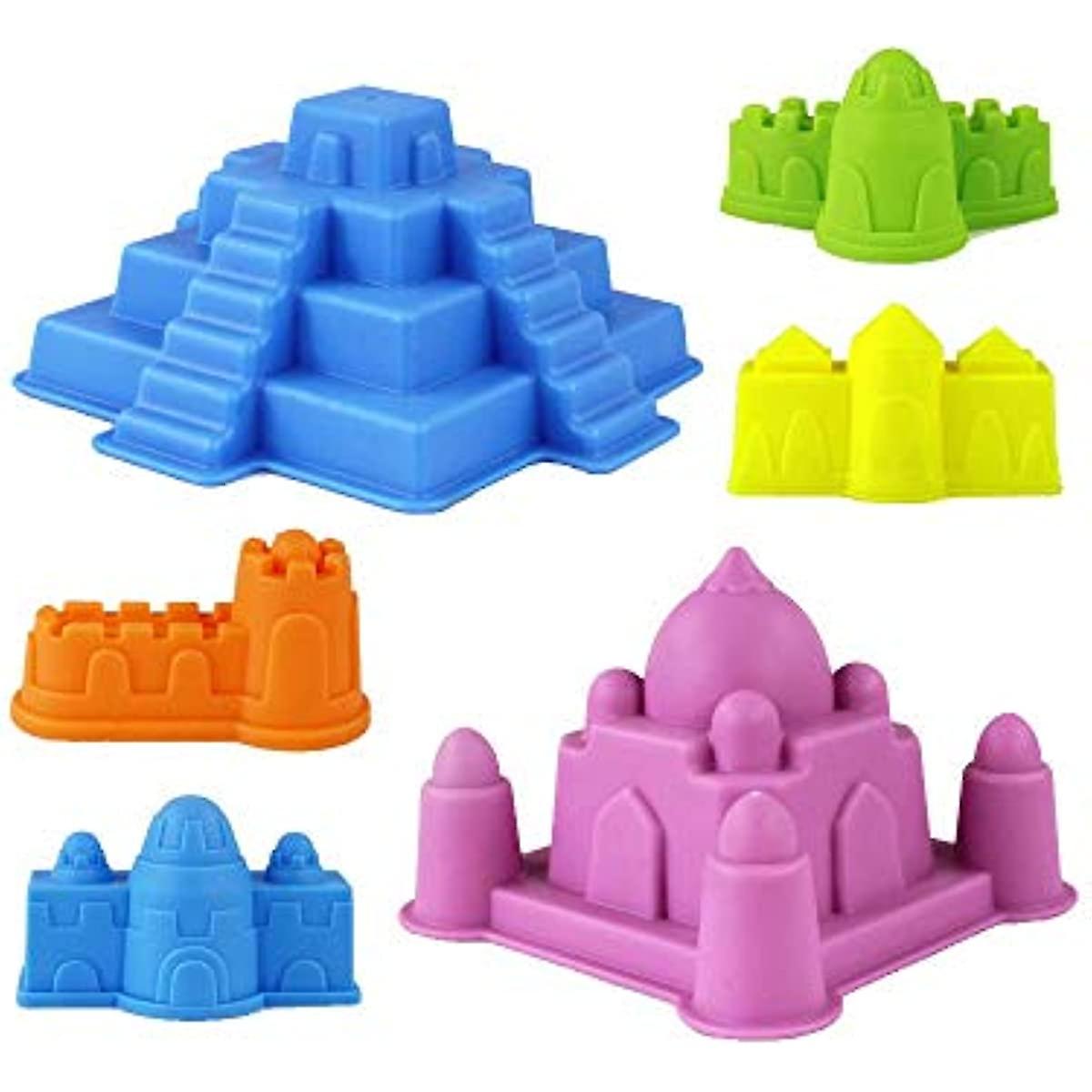Conjunto De Brinquedos De Praia Rpporm De 6 Peças Sand Toys