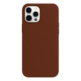 Case Aveludada Para iPhone 12 Pro Max (Tela 6.7') Marrom