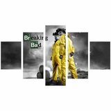 Quadro Decorativo Jesse E Walter 5 Peças 114x65cm