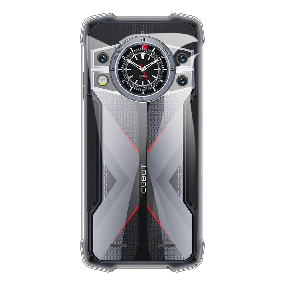 Capa De Telefone Shantime Tpu Para Cubot Kingkong 9 Transparente