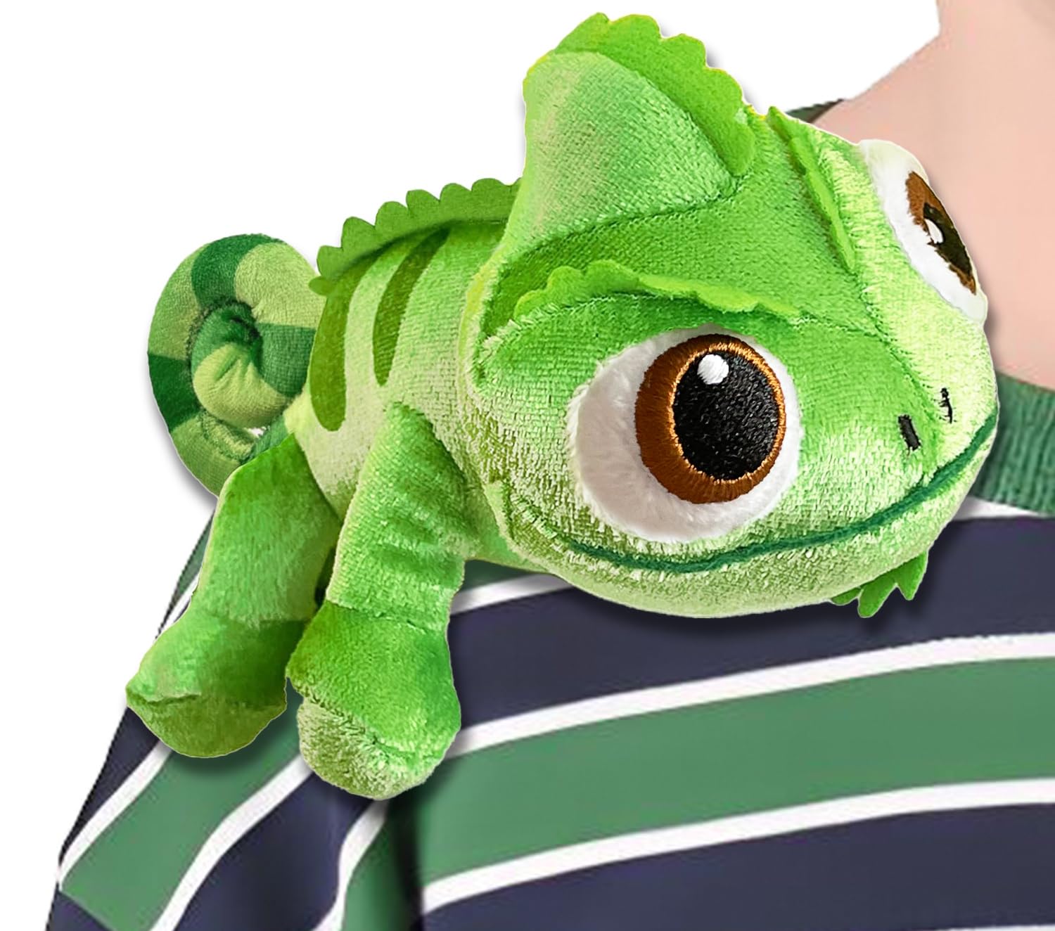 Brinquedo De Pelúcia Plush Shoulder Magnet Lizard Para Crianças