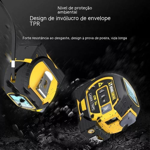 Display Digital Multifuncional De Fita Laser Três Em Um