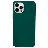 Case Aveludada Para iPhone 12 Pro Max (6.7') Verde-floresta