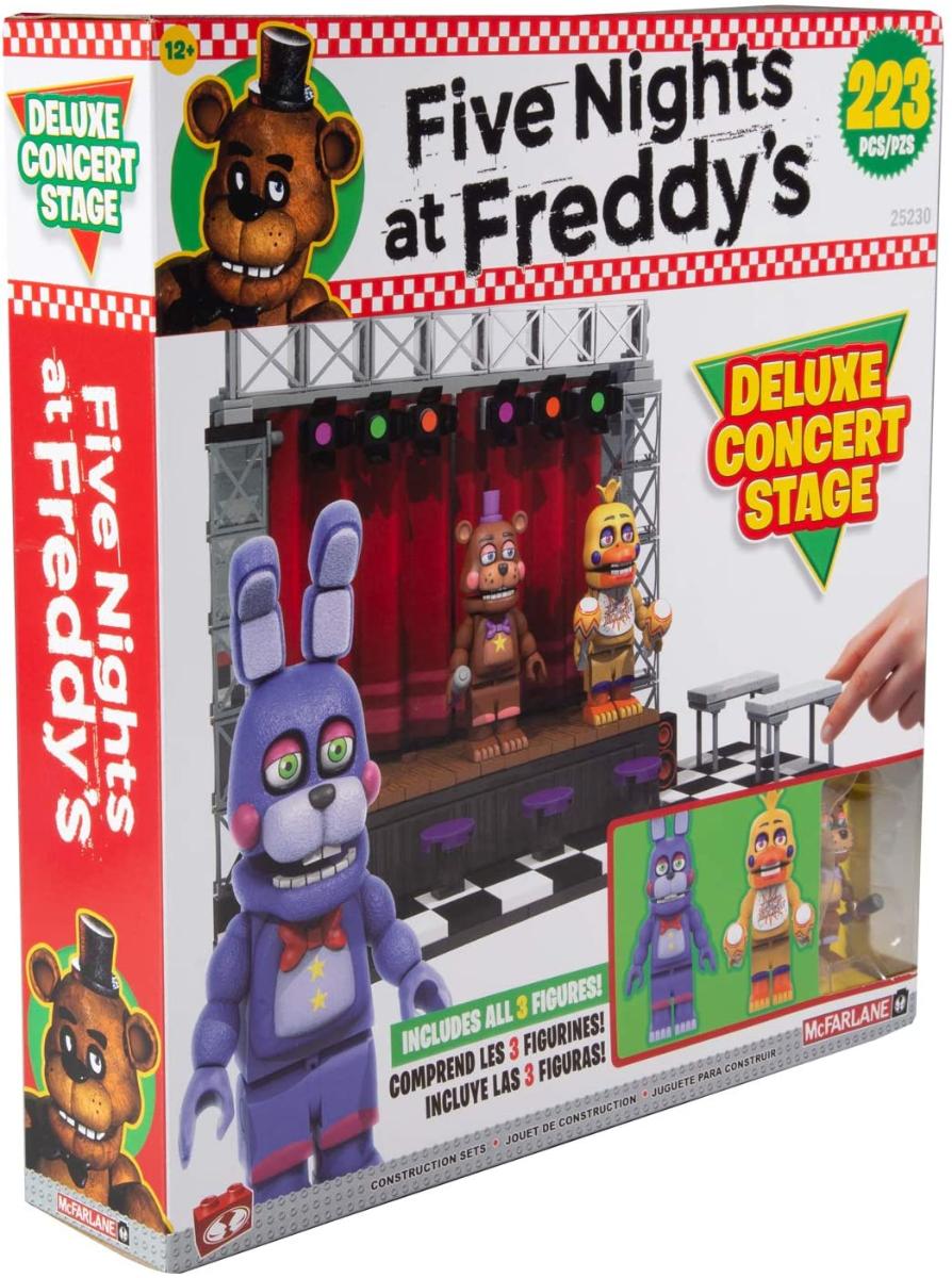 McFarlane Brinquedos Cinco Noites no Freddy's Deluxe Concert Stage