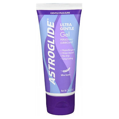 Astroglide Gel Ultra Gentle Lubrificante Pessoal Pele Sensível 3 Oz Da Astroglide (pacote Com 2)