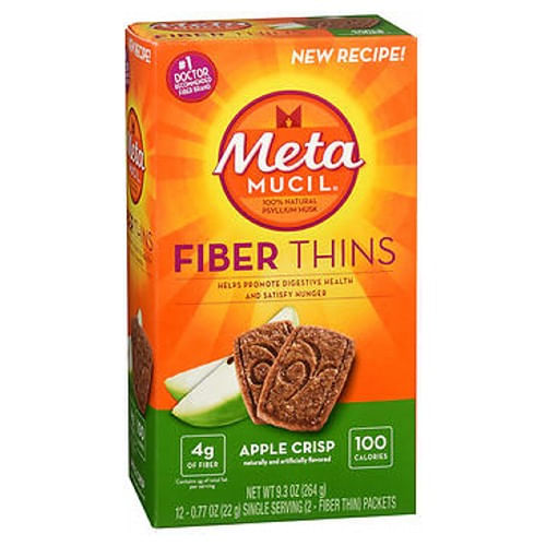 Wafers De Fibra Metamucil Apple Crisp 24 Cada Por Metamucil