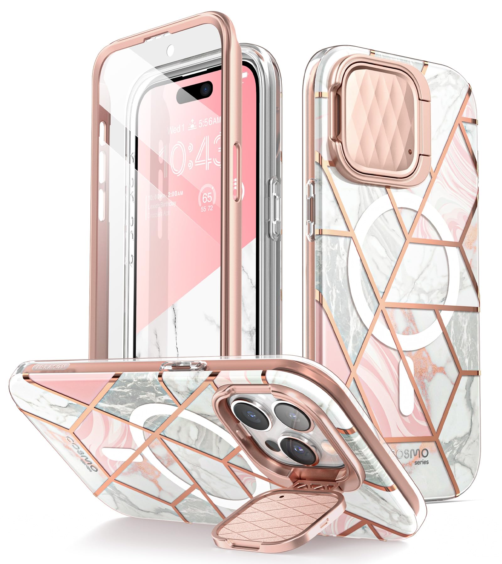 Capa De Telefone I-blason Cosmo Magnetic Para Iphone 15 Pro Max