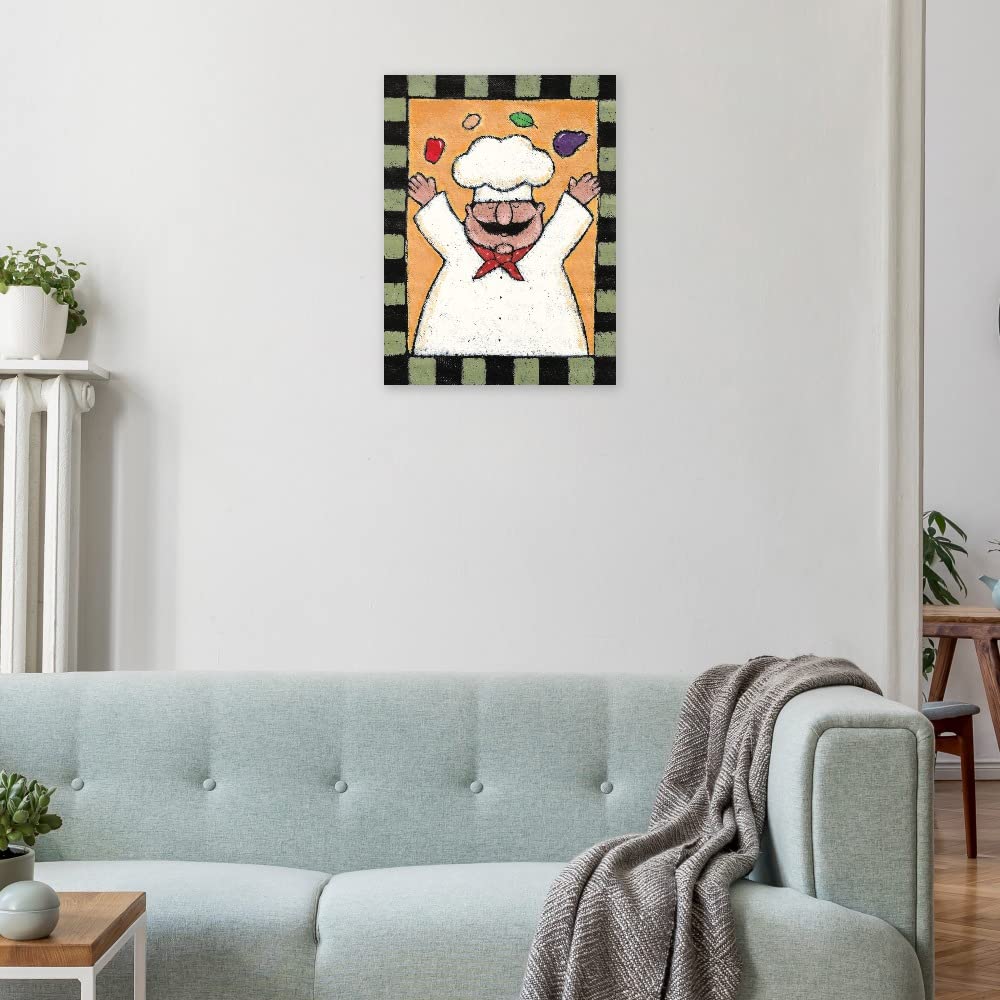 Fine Art Canvas Chef 2 Canvas Print Pelo Artista Mike Marini
