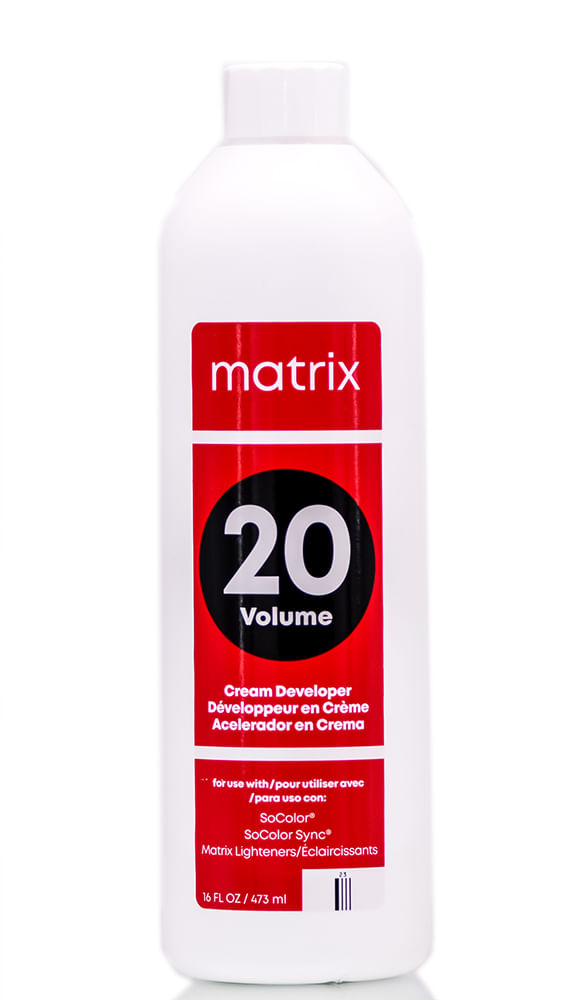 Cream Developer Matrix Solite 10v, 20v, 30v E 40v 960ml