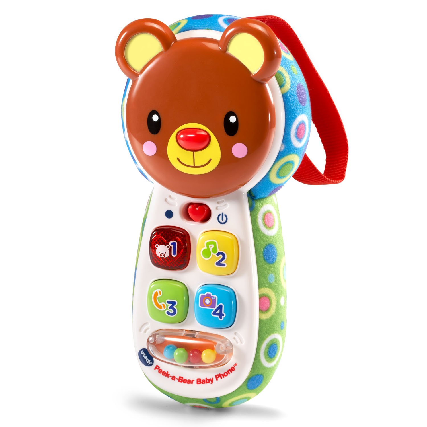 Telefone Para Bebês Vtech Peek-a-bear Com Espelho, Músicas E Luzes