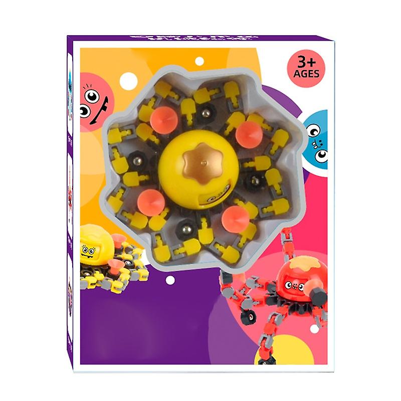 Fidget Hand Spinner De Descompressão Com Wacky Track Puzzle