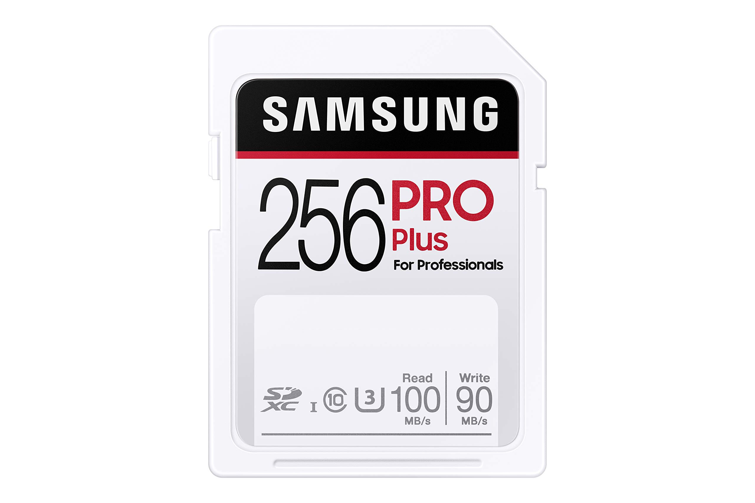Cartão De Memória Sd Samsung Pro Plus Sdxc 256gb Com Adaptador 4k Uhd