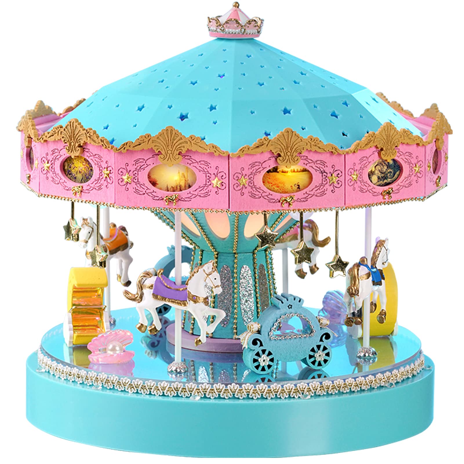 Dollhouse Spilay Hd001 Em Miniatura Com Móveis Diy Em Escala 1:24