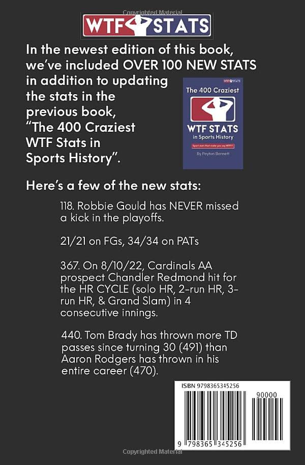 As 500 Estatísticas Mais Loucas Da Wtf Na História Do Esporte