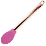 Colher de Silicone Cabo Rose Gold Inox 25X4,6cm