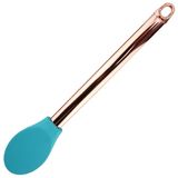 Colher de Silicone Cabo Rose Gold Inox 25X4,6cm