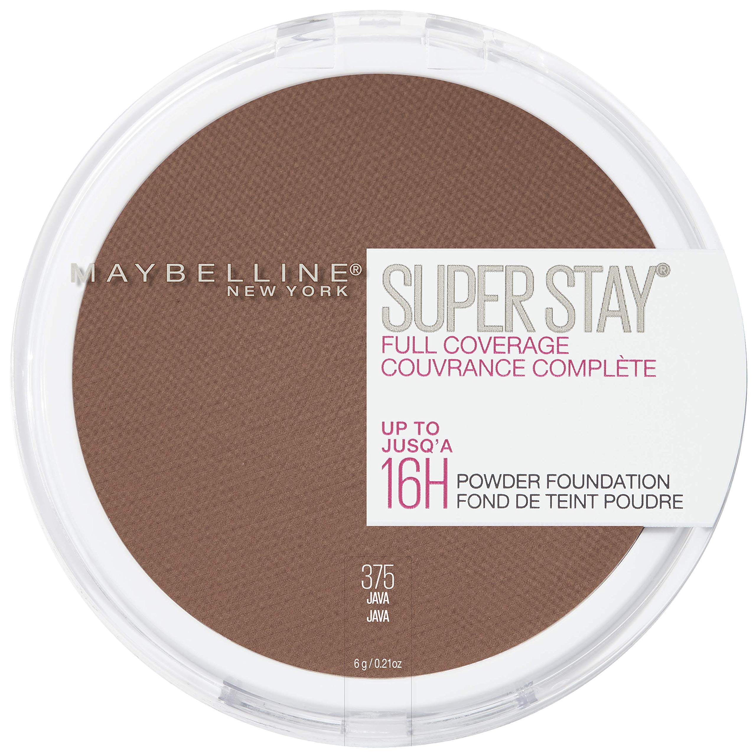 Powder Foundation Maybelline Super Stay Full Coverage Java