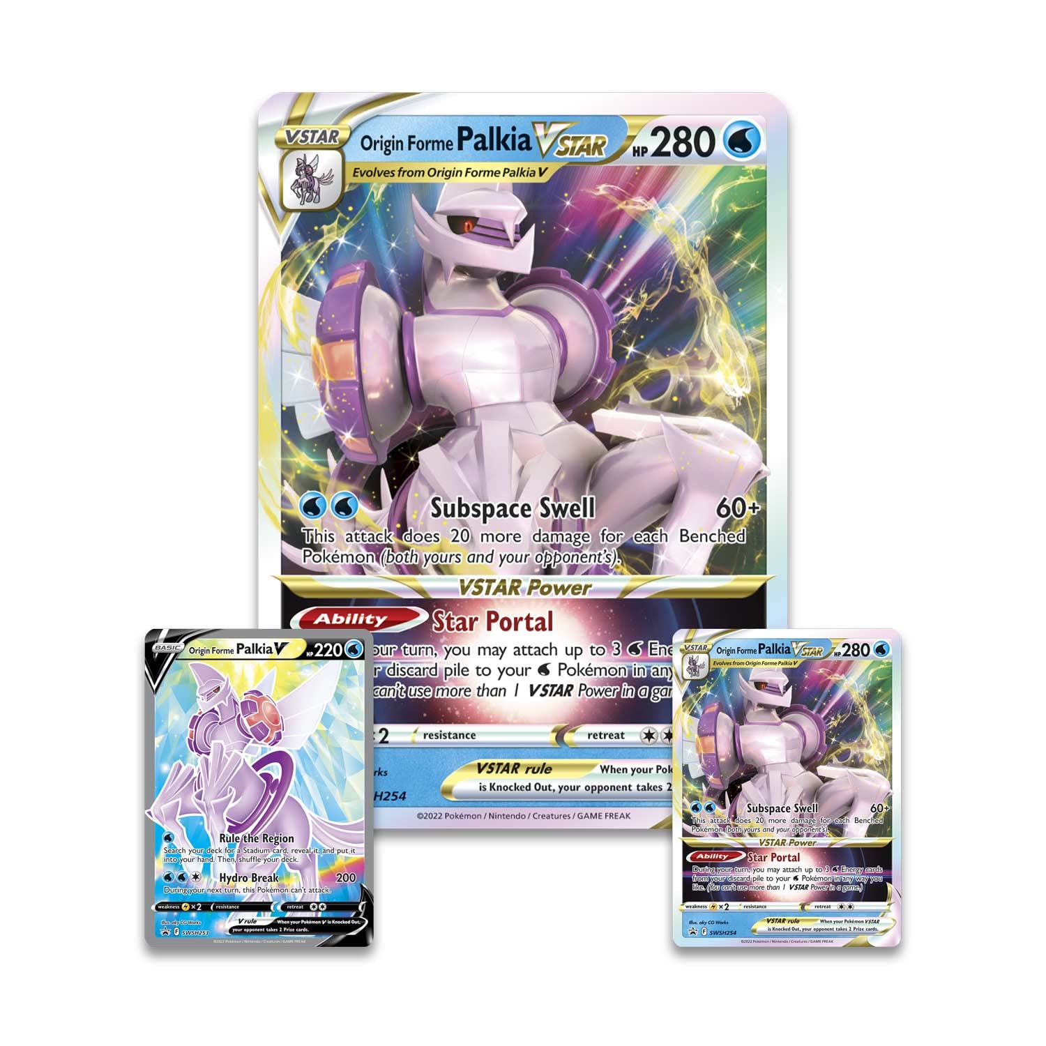 Jogo De Cartas Colecionáveis Pokémon Origin Forme Palkia Vstar