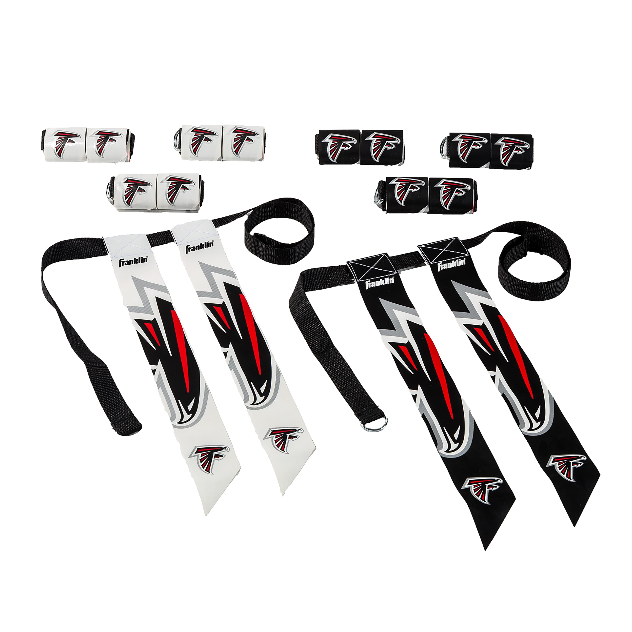 Conjunto De Futebol Com Bandeira Franklin Sports Nfl Atlanta Falcons