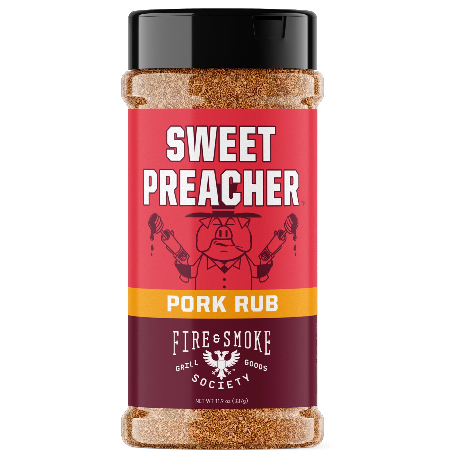 Tempero Para Churrasco Fire &amp; Smoke Society Sweet Preacher Pork Rub