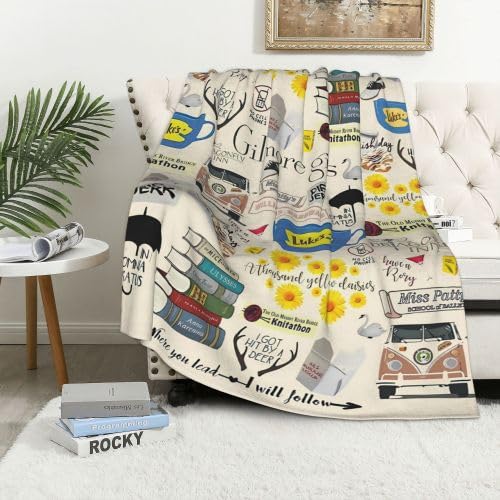 Cobertor Gilmore Flannel 80x60cm Laranja Leve