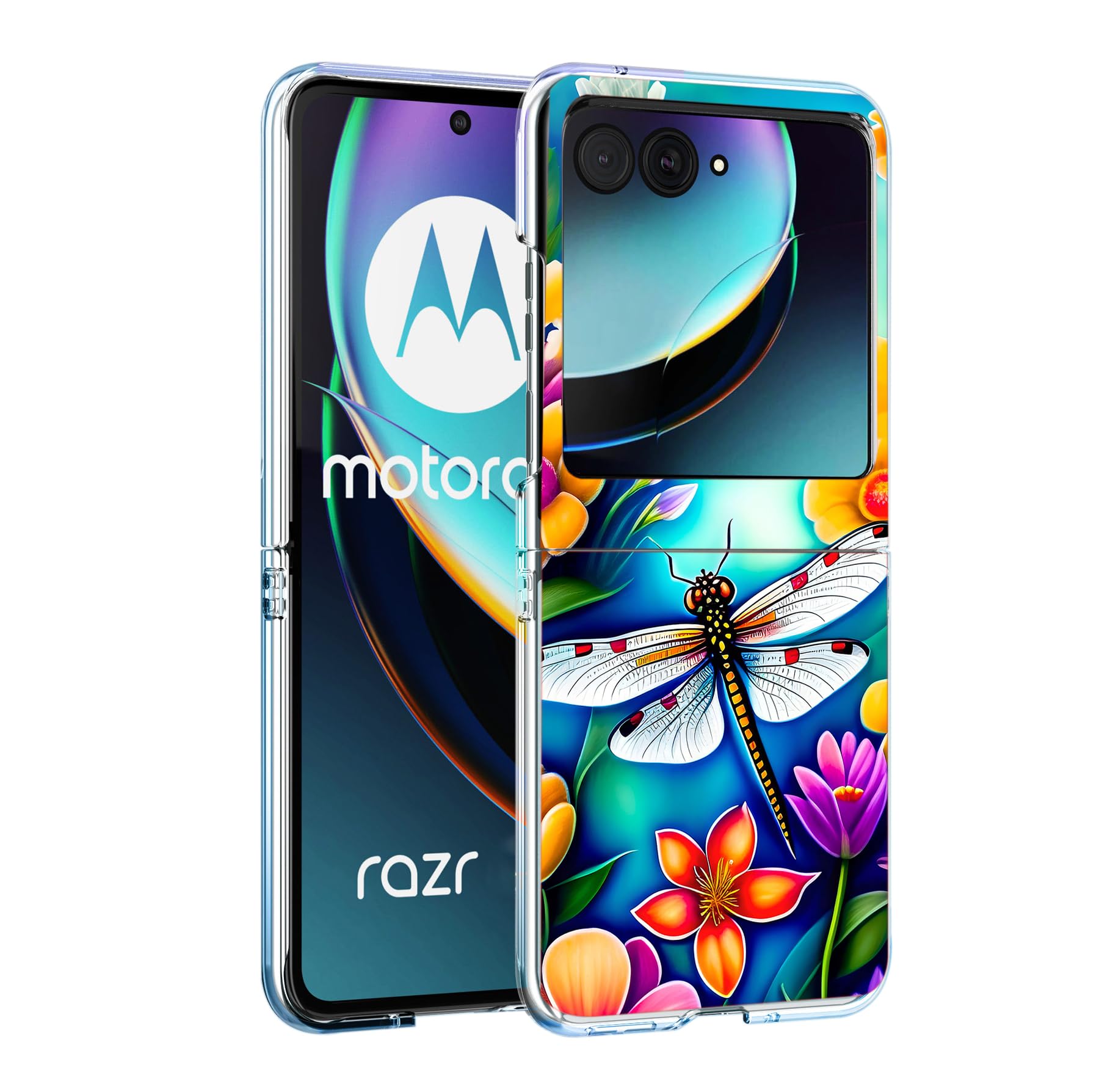 Capa De Telefone Bcov Para Motorola Razr 2024 Anti-scratch Dragonfly