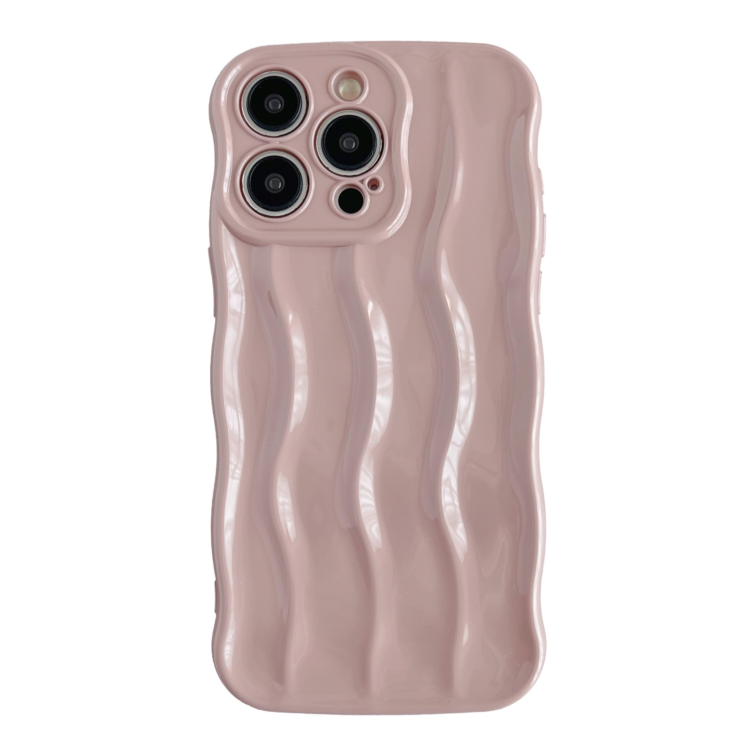 Capa De Telefone Caseative Para Iphone 16 Pro Water Ripple Pink