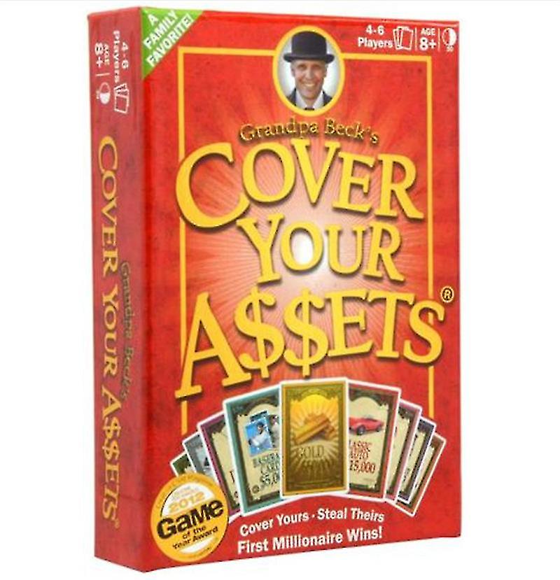 Vovô Becks Cobre Seus Ativos Family Board Game Card