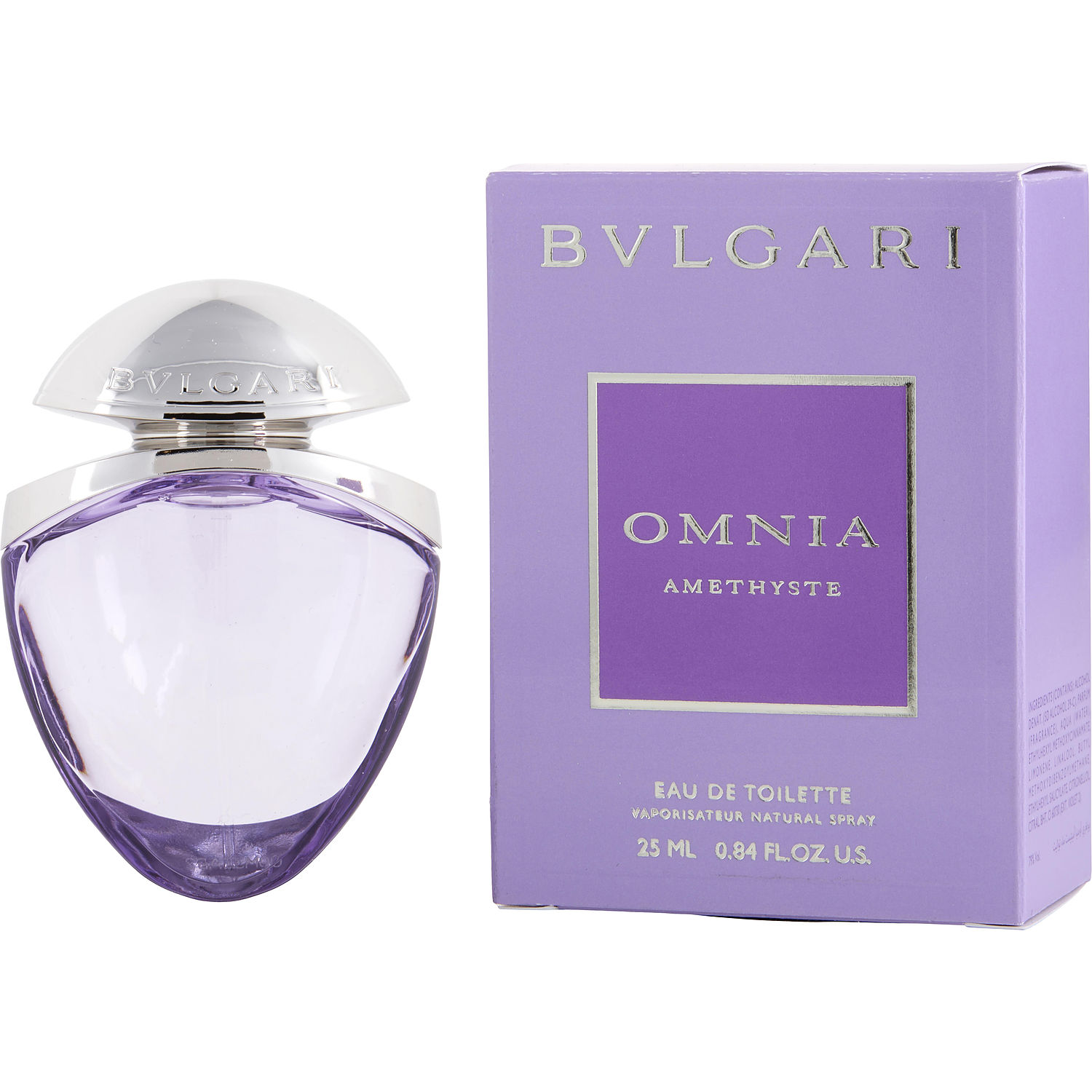 Perfume Bvlgari Omnia Amethyste Edt 25ml Para Mulheres - Carrefour