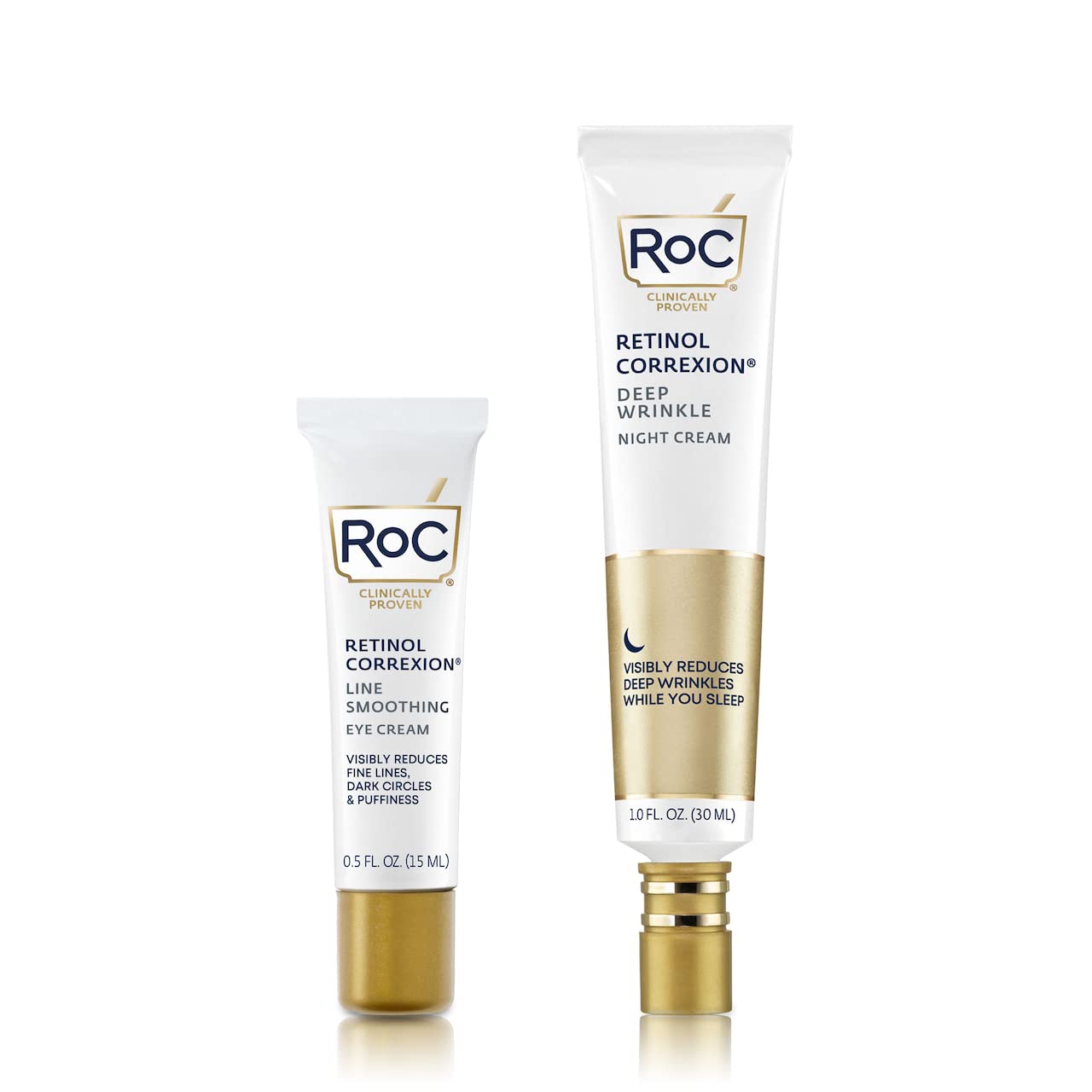 Value Set Duo Roc Retinol Correxion Creme De Noite E Creme Para Olhos