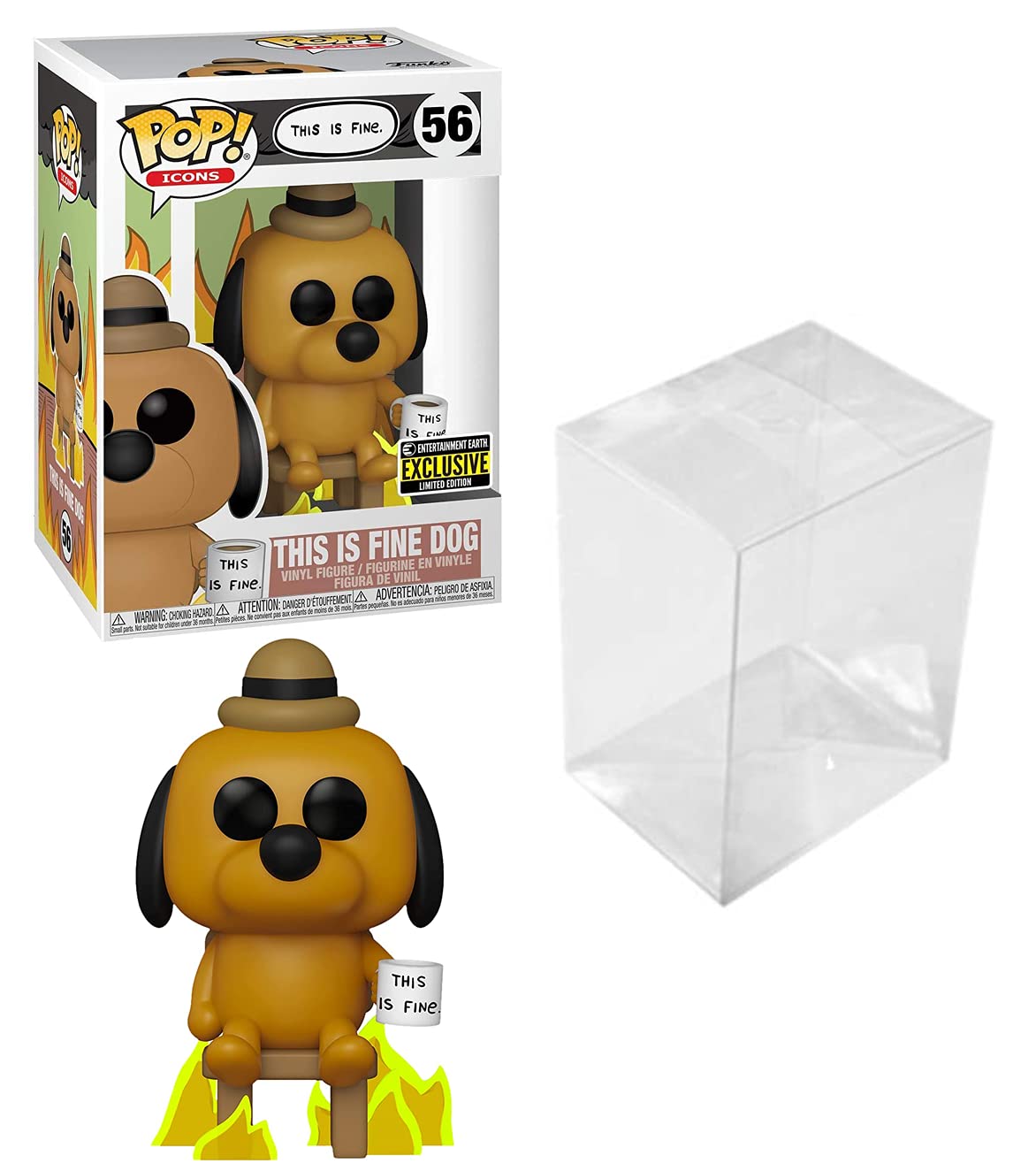 Este É O Fine Dog Pop! Figura De Vinil - Entertainment Earth E