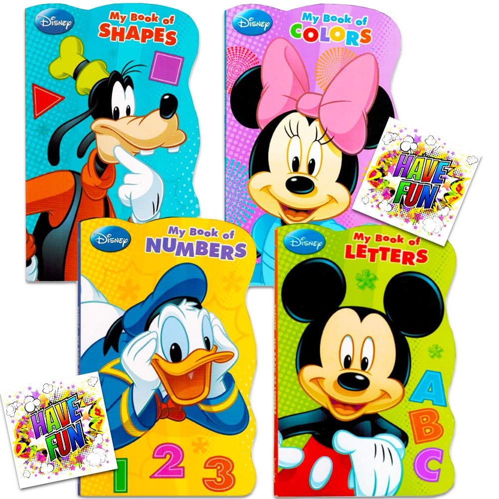 Disney Mickey Mouse 'meus Primeiros Livros' - Conjunto De 4