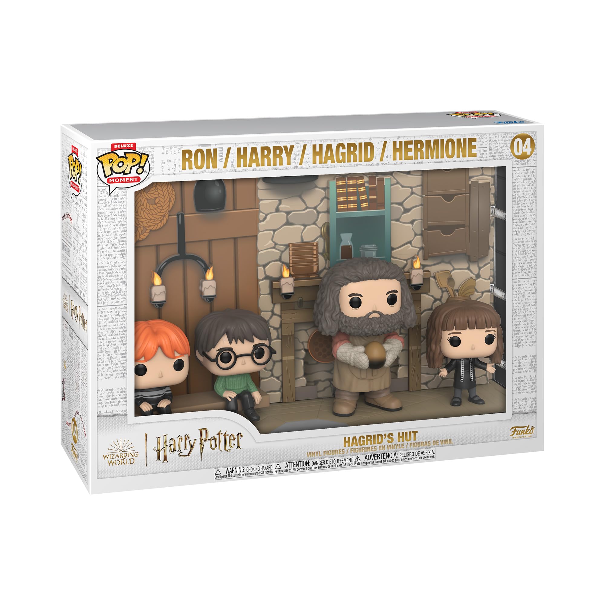 Funko Pop! Moments Deluxe A Cabana De Harry Potter Hagrid