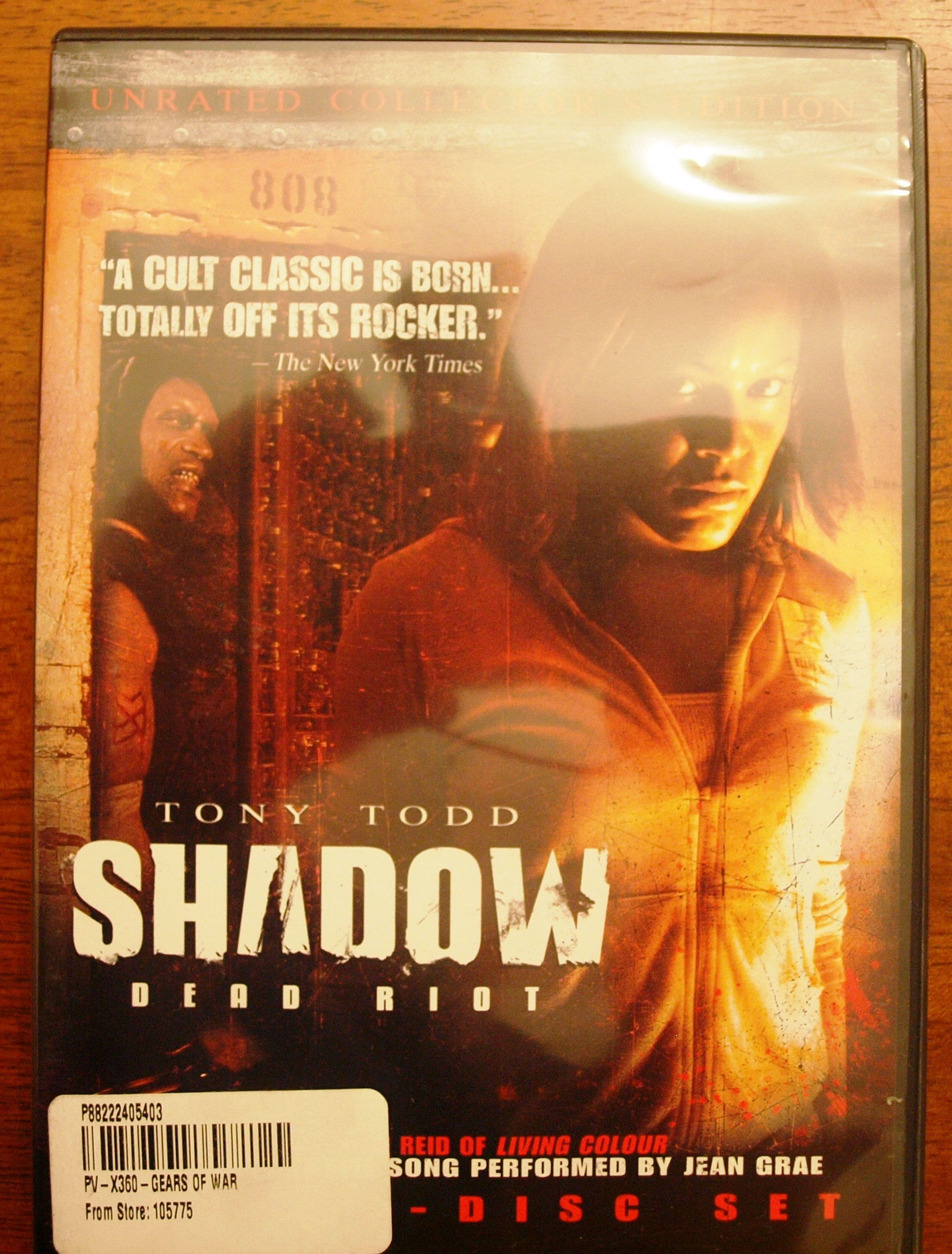 Shadow Dead Riot (edição De Colecionador Unrated 2 Disc Set)