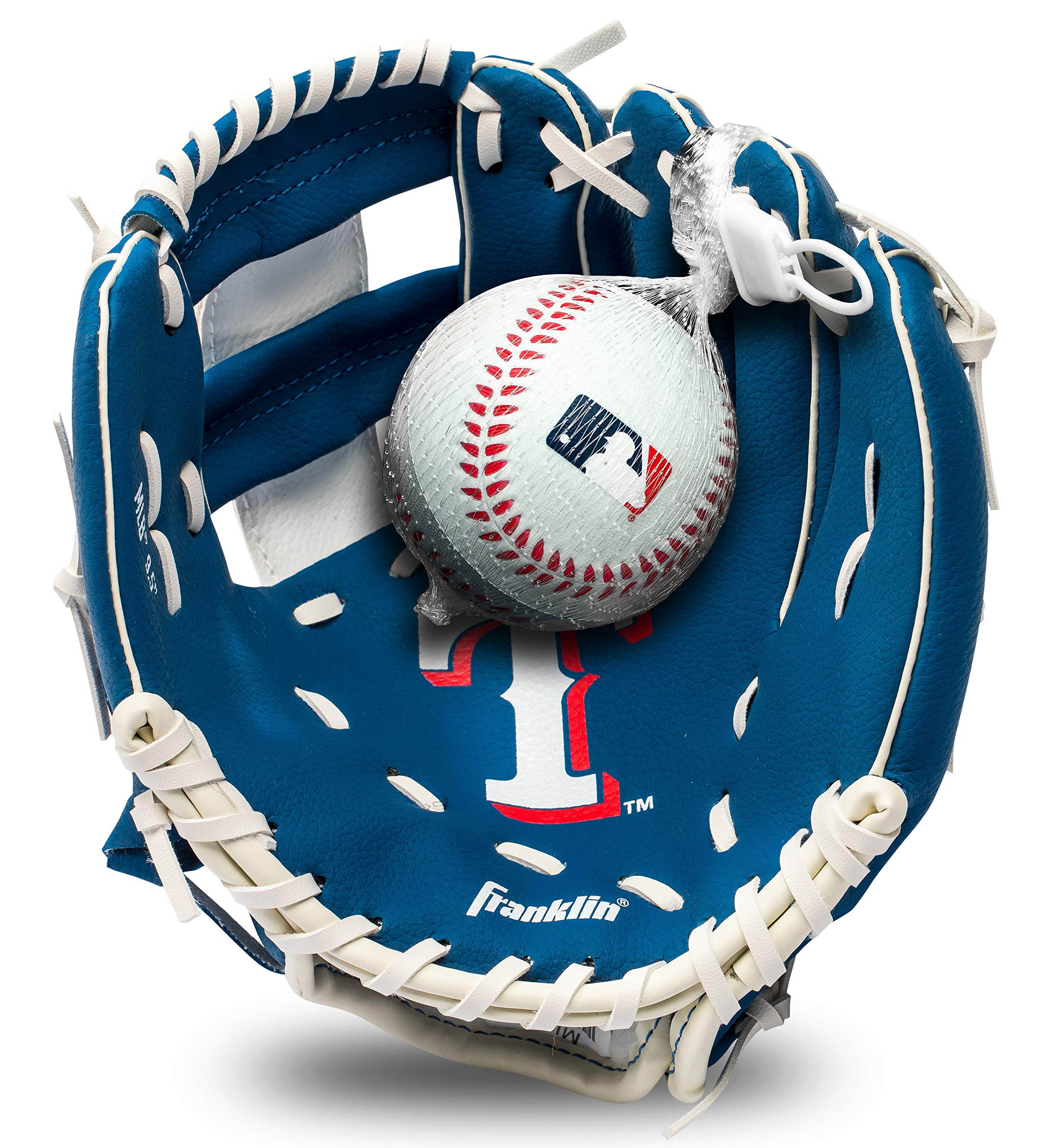 Conjunto De Luvas E Bolas De Teeball Franklin Sports Mlb 9.5 - Crianças