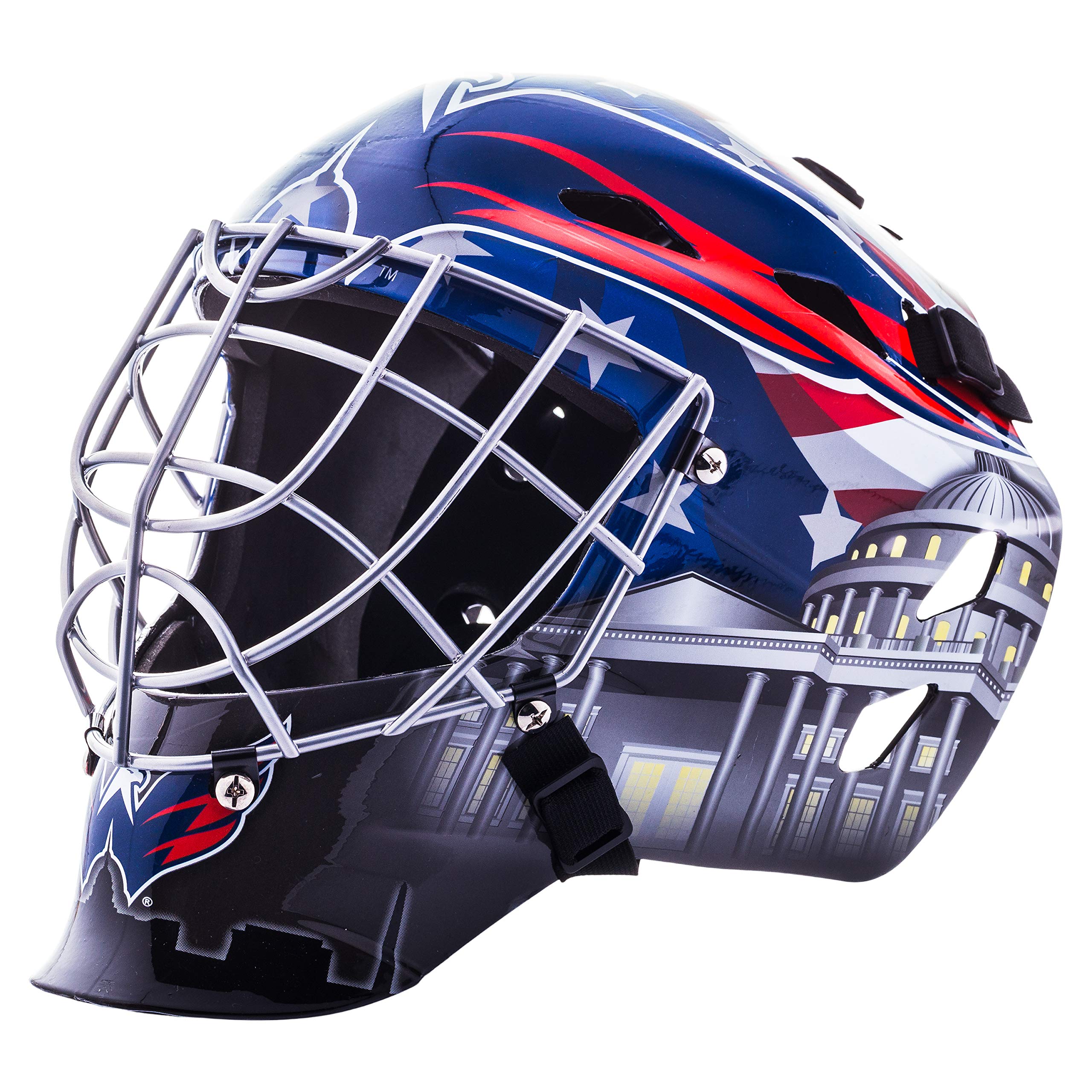 Franklin Sports Washington Capitals Nhl Hockey Goalie Face