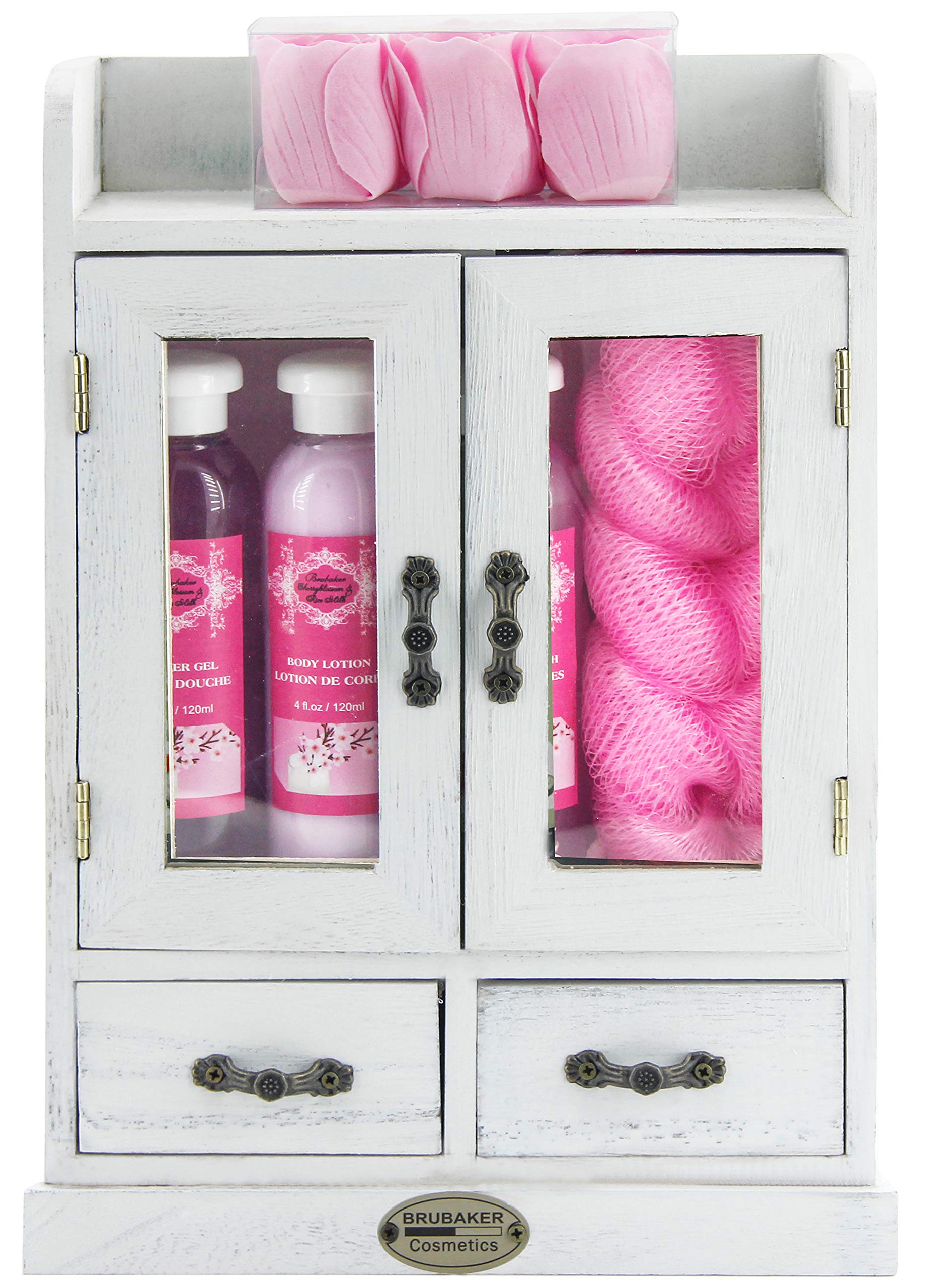 Conjunto De Presentes Para Banho E Corpo Brubaker Cosmetics Cherry Blossoms