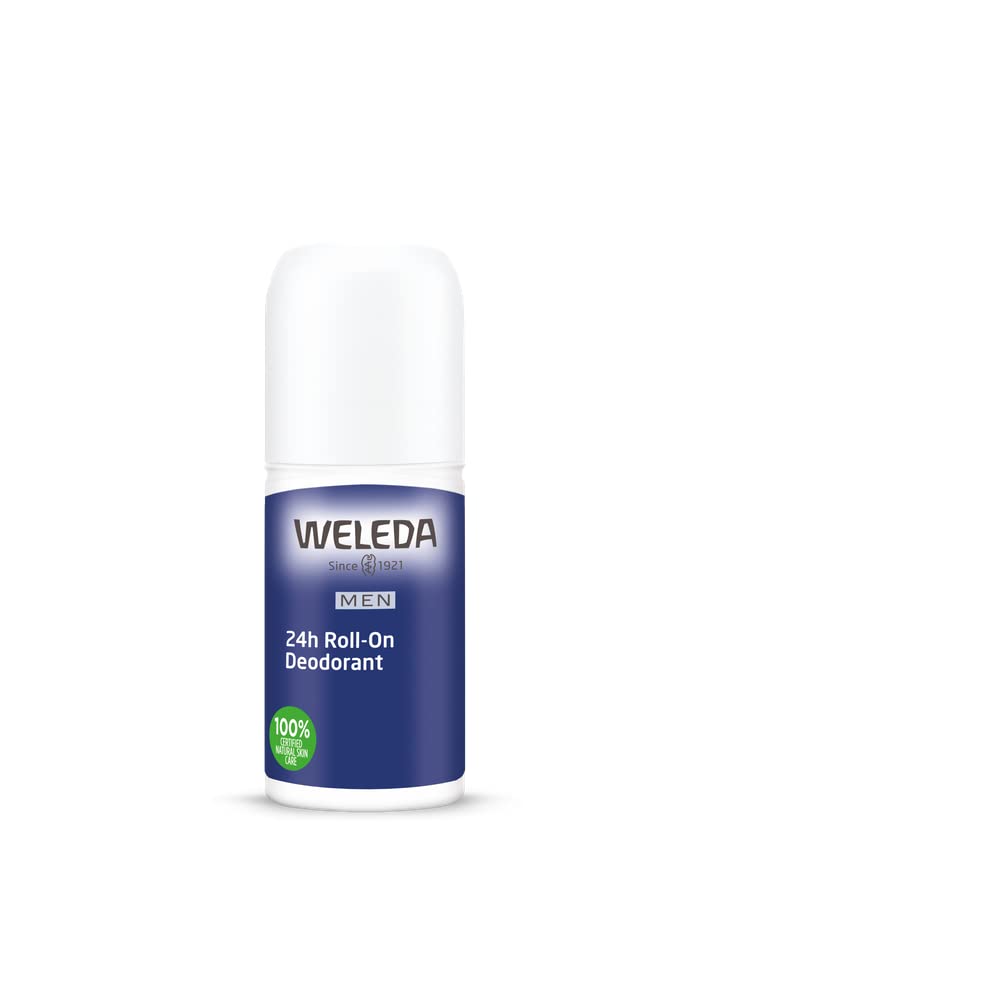 Desodorante Masculino Weleda Roll-on 24h, 50 Ml, Rico Em Plantas