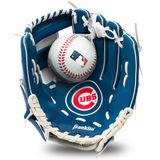 Conjunto De Luvas E Bolas De Teeball Franklin Sports Mlb Cubs 9.5