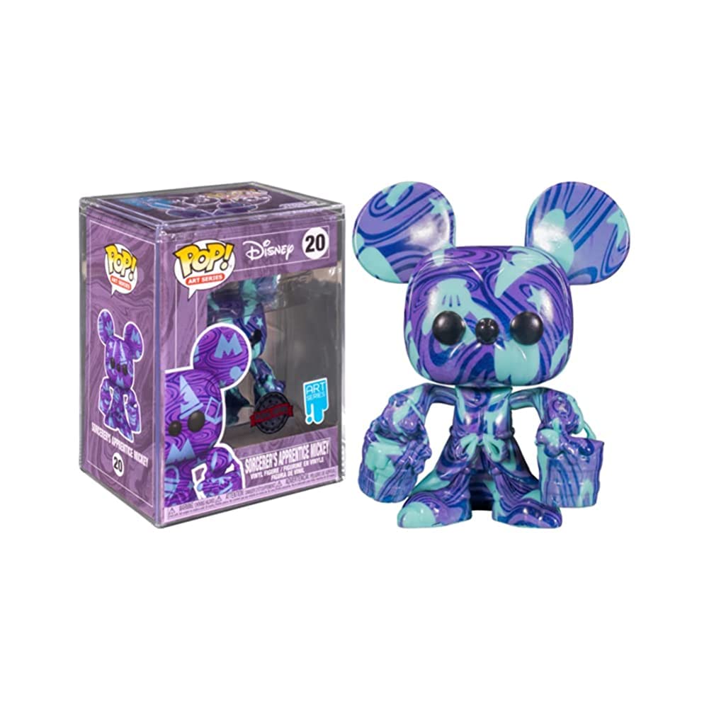 Boneco De Vinil Pop Funko Disney Artist Series Apprentice Mickey
