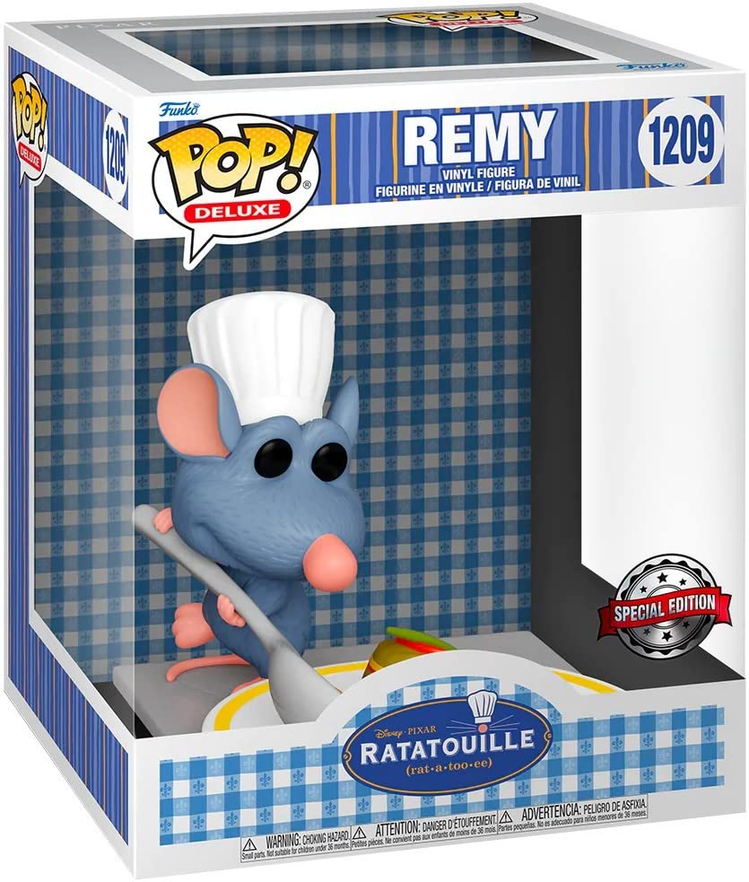 Funko Pop! Deluxe Disney Ratatouille - Remy Com Ratatoui